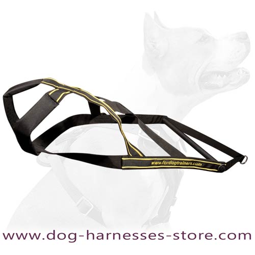 Professional Pulling Nylon Harness For Different Dog  Breeds
