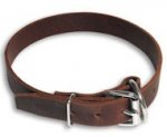 Premium 1 inch Wide Latigo Collar for every day walking dogs