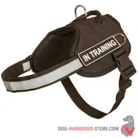 Security Dog Harness for Police and Service Dogs with Handle