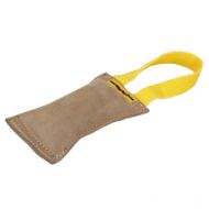 Leather Dog Bite Tug for Puppies and Young Dogs