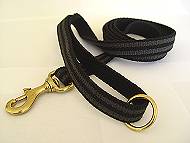 Gentle feel Cotton i-grip Dog Leash with Power-rubber Lines