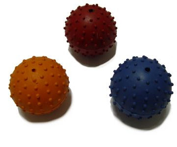 Rubber Squeaky Ball Dog Toy 2 3/8''(6cm)-all breeds Dog Toys