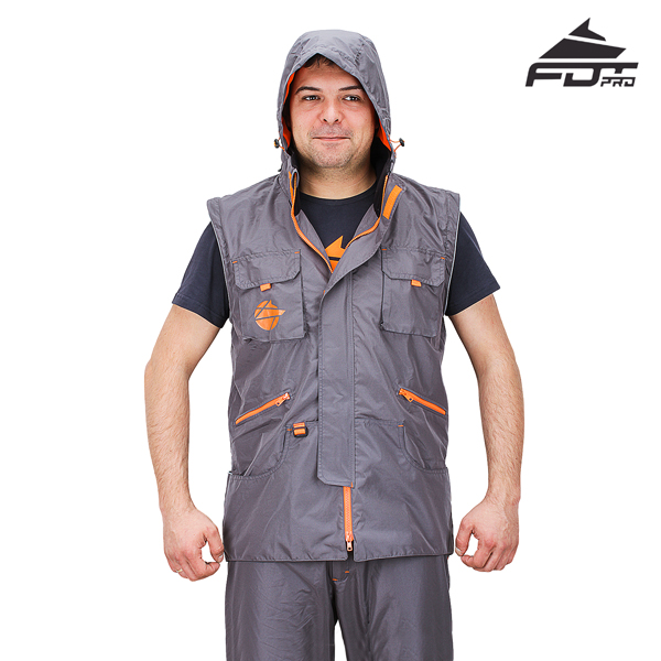 FDT Professional Design Dog Trainer Jacket of Top Quality Materials